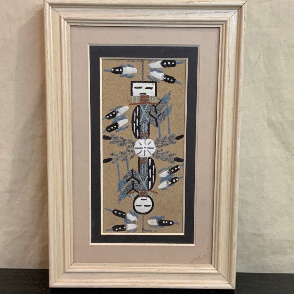 Framed Navajo Native American Art Print
